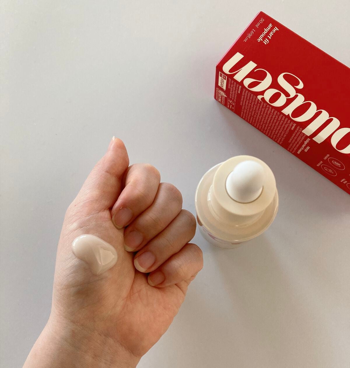 Vコラーゲン ハートフィットアンプル/manyo/美容液を使ったクチコミ(3枚目)