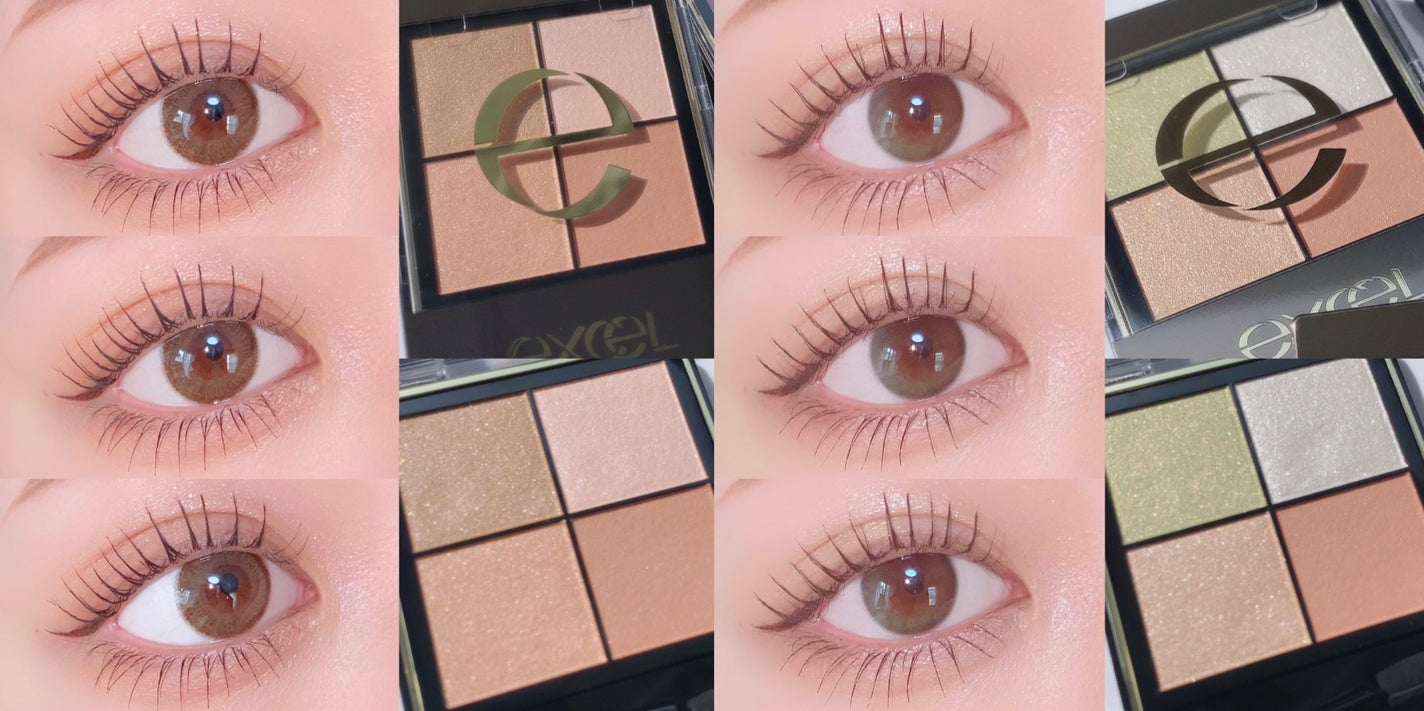 リアルクローズシャドウ/excel/アイシャドウパレットを使ったクチコミ(4枚目)