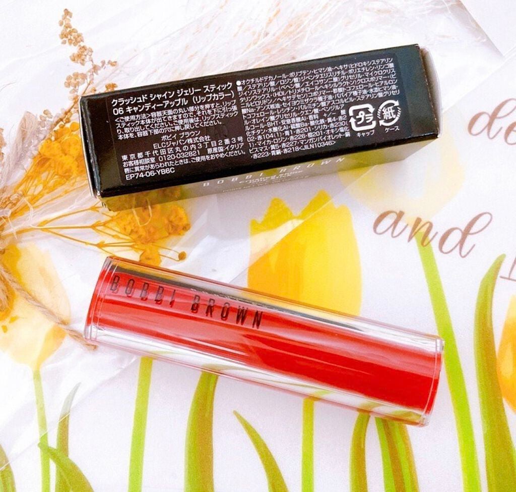 クラッシュド シャイン ジェリー スティック/BOBBI BROWN/口紅を使ったクチコミ(5枚目)
