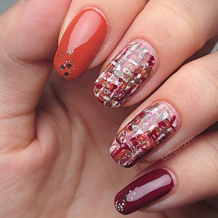 ネイルホリック Dark Fantasy Color RD418/ネイルホリック/マニキュアの画像