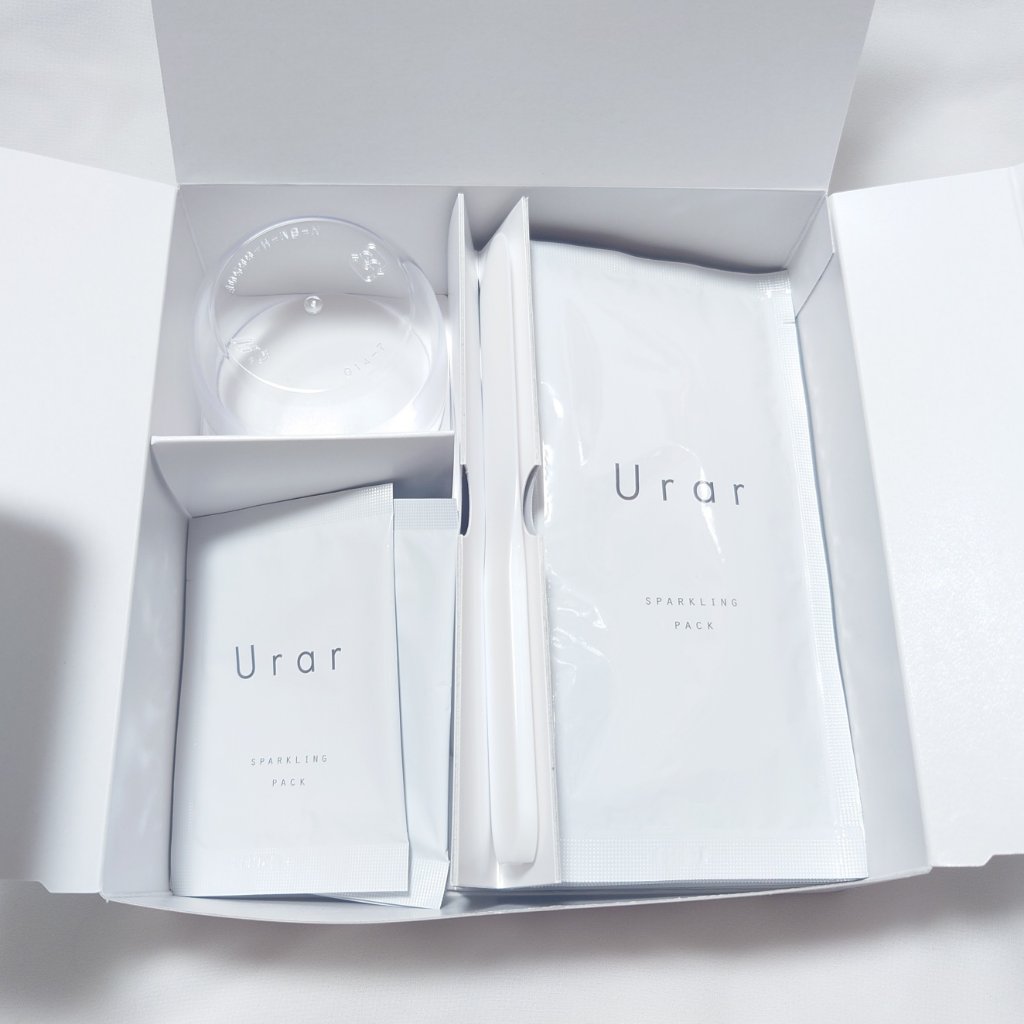 スパークリングパック/Urar /シートマスク・パックを使ったクチコミ（2枚目）