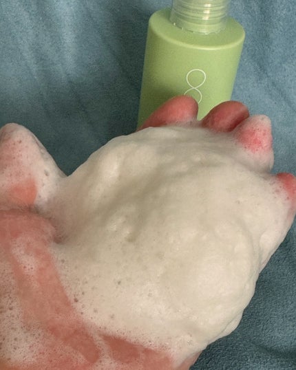 グリーンティー&エンザイムパウダーウォッシュ/By Wishtrend/洗顔パウダーを使ったクチコミ(4枚目)