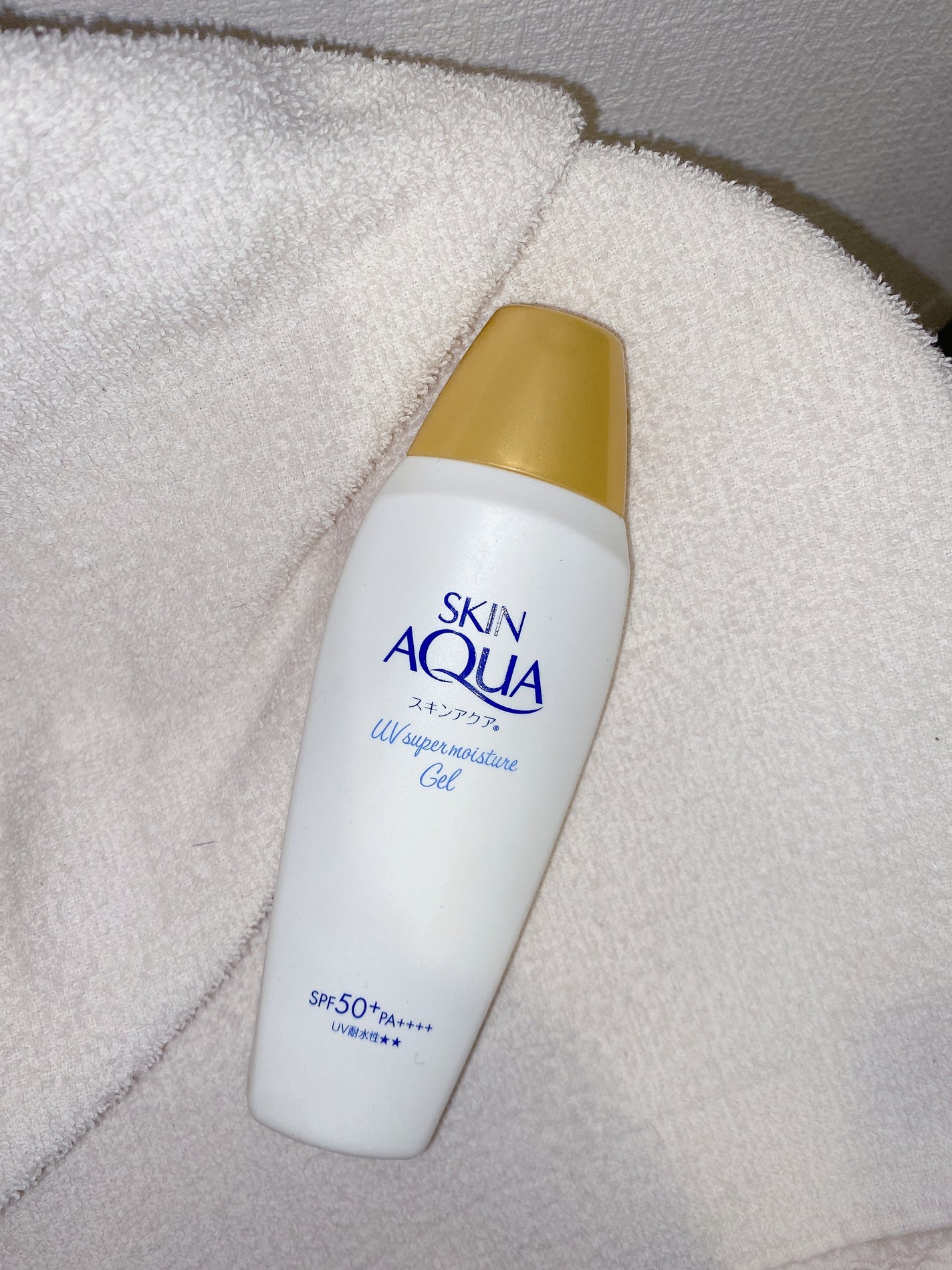 スキンアクア スーパーモイスチャージェル/スキンアクア/日焼け止めジェルを使ったクチコミ(1枚目)