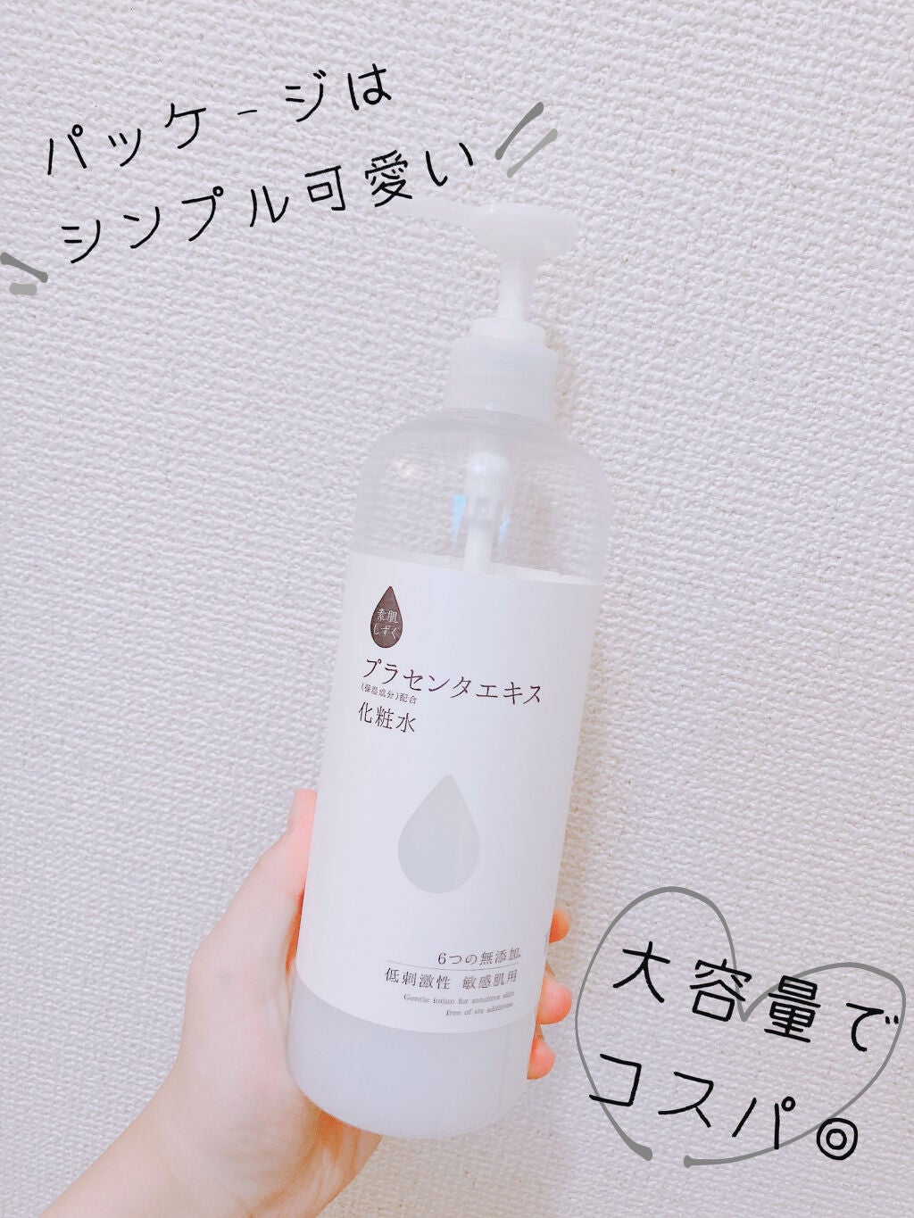 素肌のしずく/アサヒ飲料/化粧水を使ったクチコミ(1枚目)