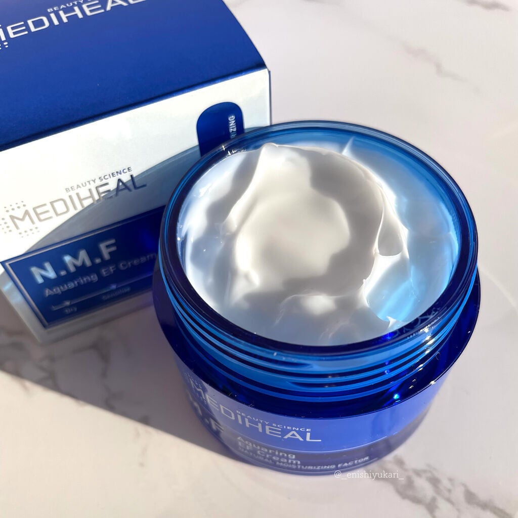N.M.F アクアリング エフェクト クリーム/MEDIHEAL/フェイスクリームを使ったクチコミ(2枚目)