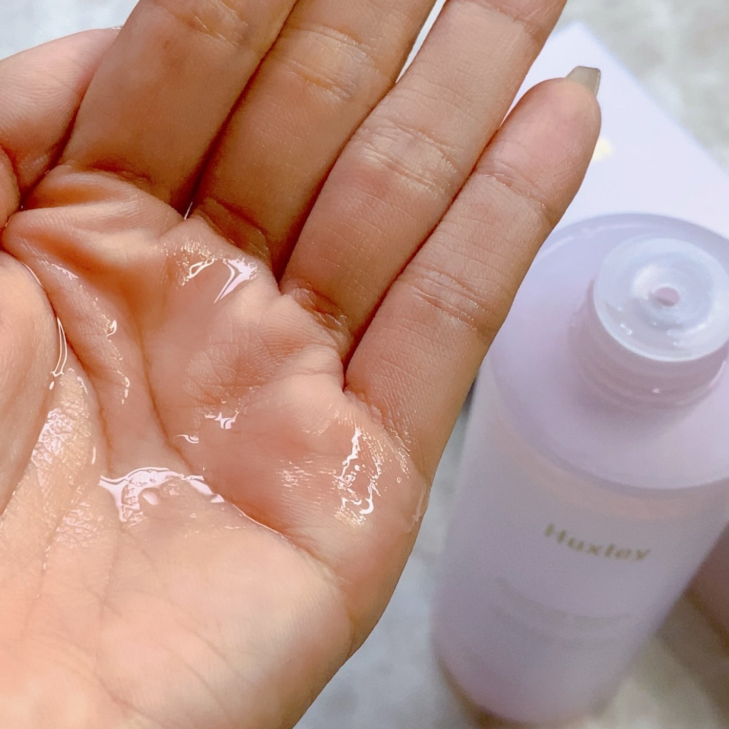 スキングロウトナー ビタラディアンス/Huxley/化粧水を使ったクチコミ(3枚目)