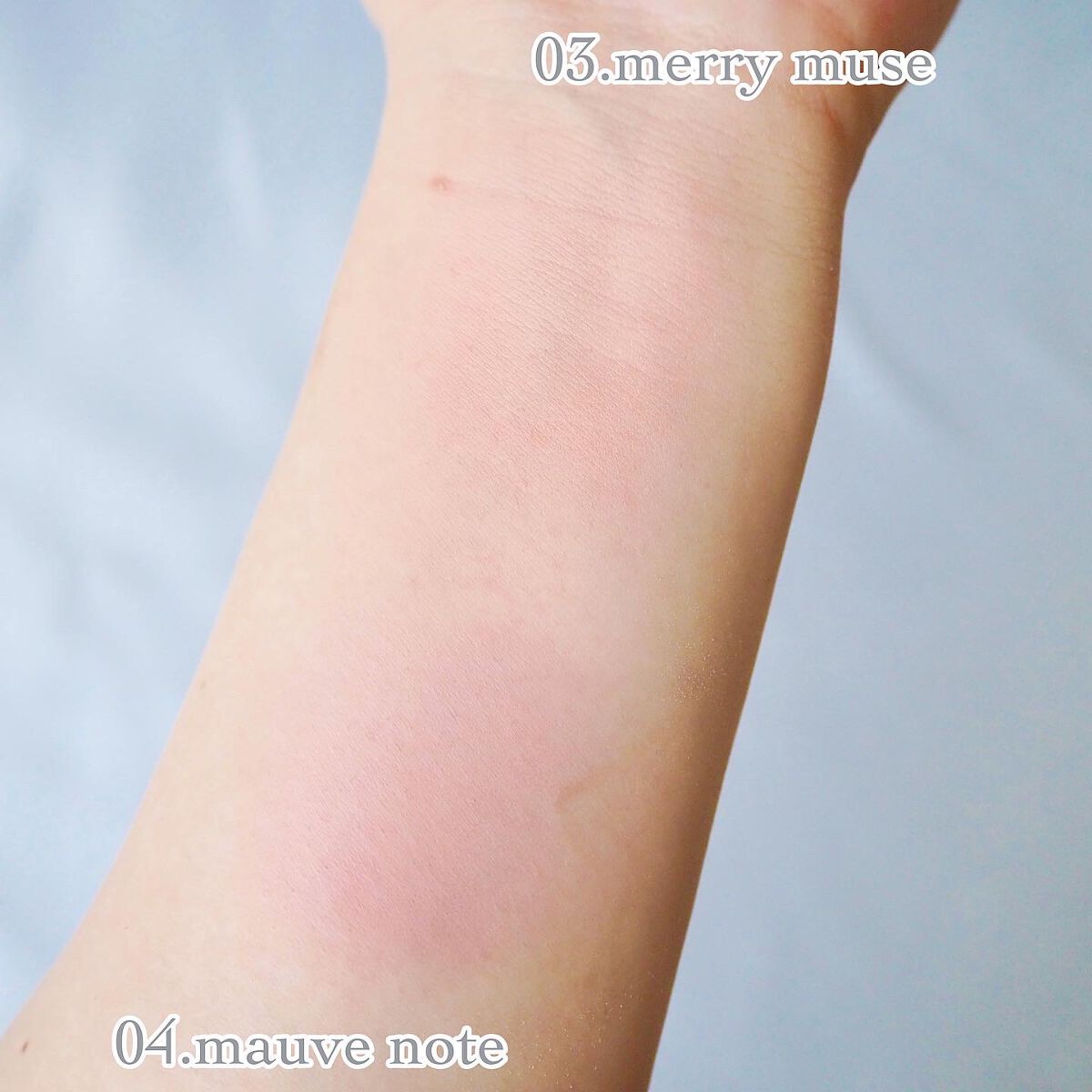 フラッターブラッシャー/mude/パウダーチークを使ったクチコミ(4枚目)