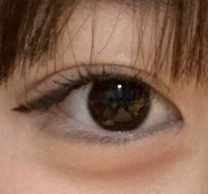 ラスティングリキッドライナー/キャンメイク/リキッドアイライナーを使ったクチコミ(1枚目)