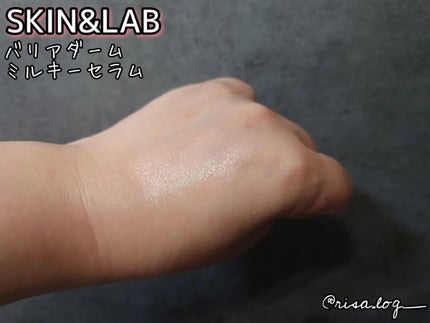 バリアダームミルキーセラム/SKIN&LAB/美容液を使ったクチコミ(4枚目)