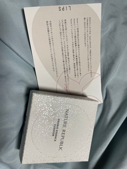 PROBIOエッセンスクッション/ネイチャーリパブリック/クッションファンデーションを使ったクチコミ(1枚目)