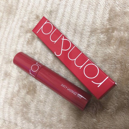 ジューシーラスティングティント/rom&nd/リップティントを使ったクチコミ(1枚目)