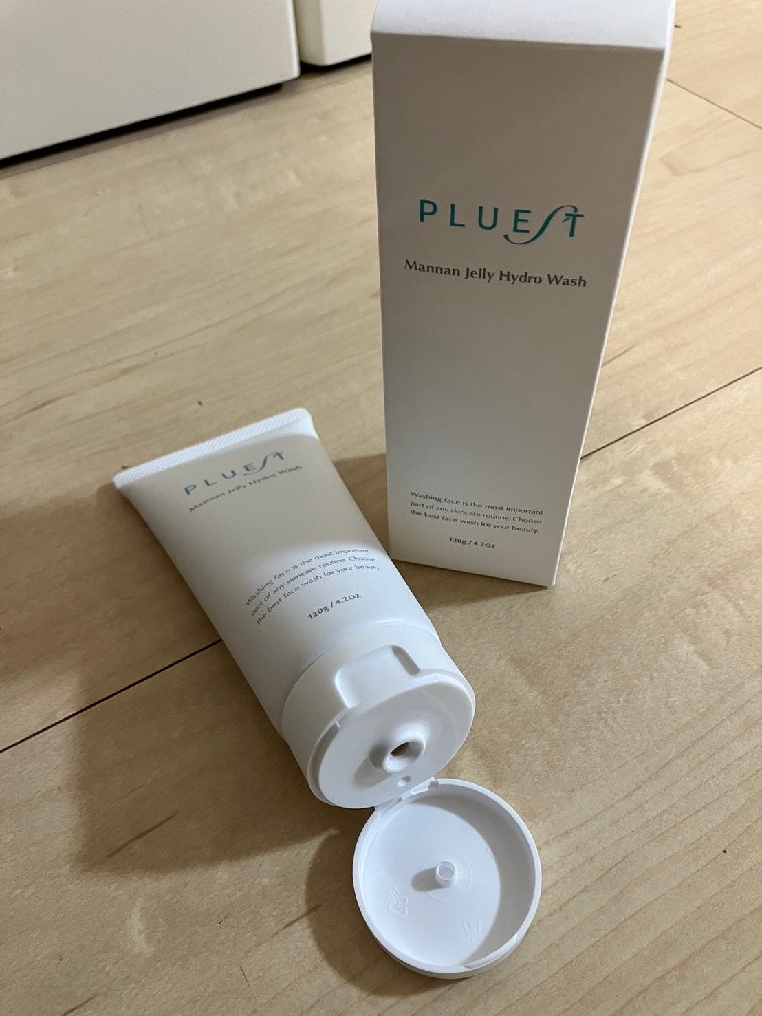 マンナンジェリーハイドロウォッシュ/PLUEST/洗顔料を使ったクチコミ(1枚目)