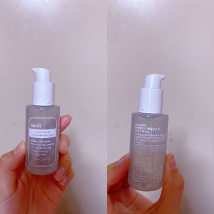 ファンダメンタルアイアウェイク二ングジェル(35ml)/Klairs/アイケア・アイクリームを使ったクチコミ(1枚目)