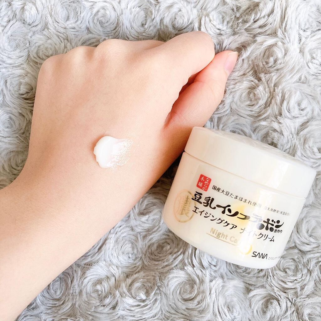 リンクルナイトクリーム/なめらか本舗/フェイスクリームを使ったクチコミ（3枚目）