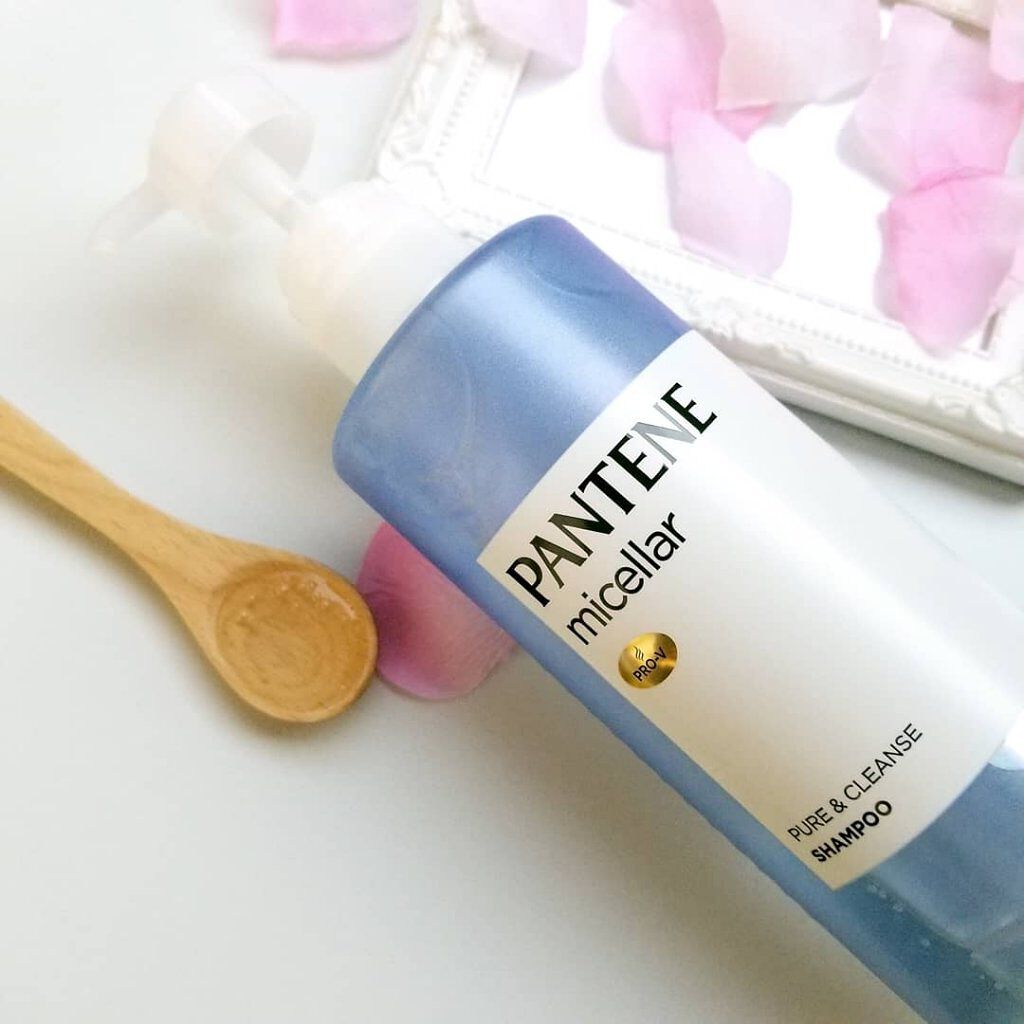 PRO-V ミセラー ピュア＆クレンズ ノンシリコンシャンプー/トリートメント/パンテーン/市販シャンプーを使ったクチコミ（2枚目）