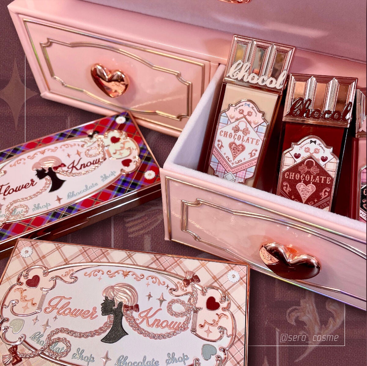 チョコレートシリーズ クラウドマットリップ/FlowerKnows/口紅を使ったクチコミ(8枚目)