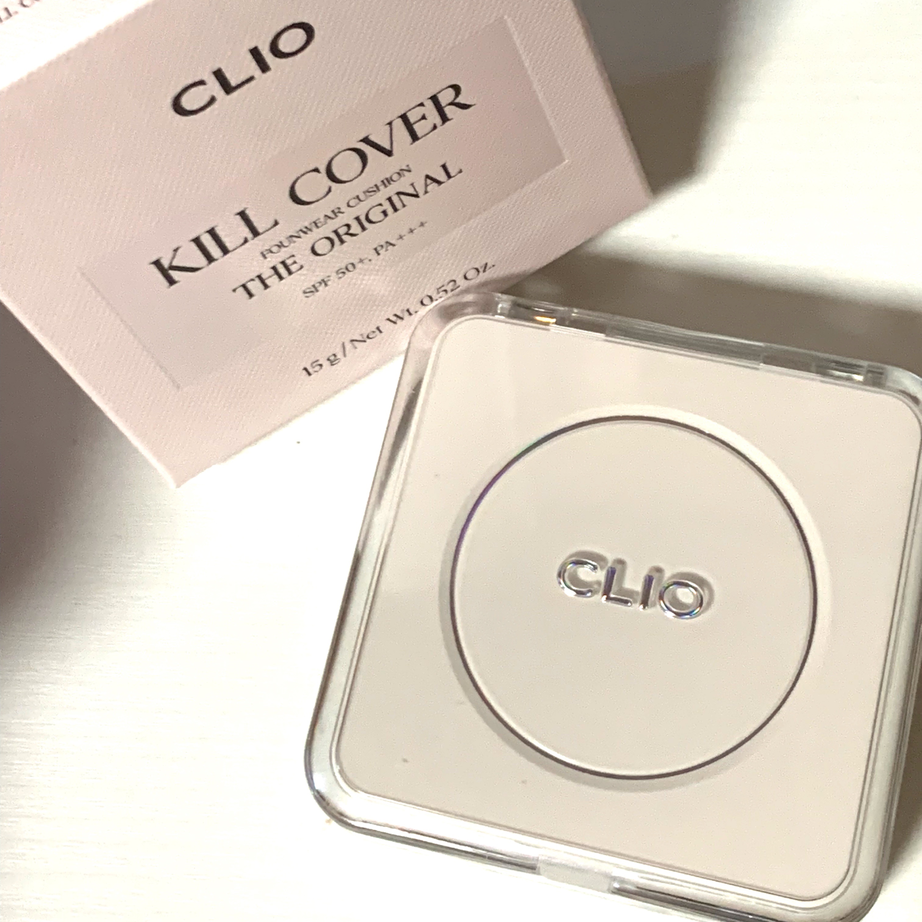 キル カバー ファンウェア クッション ザ オリジナル/CLIO/クッションファンデーションを使ったクチコミ（2枚目）