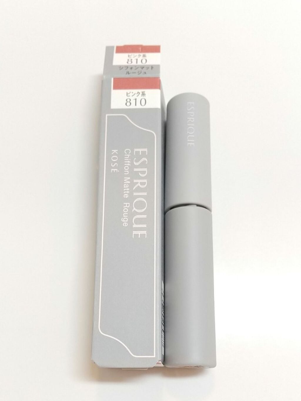 シフォンマット ルージュ/ESPRIQUE/口紅を使ったクチコミ(3枚目)