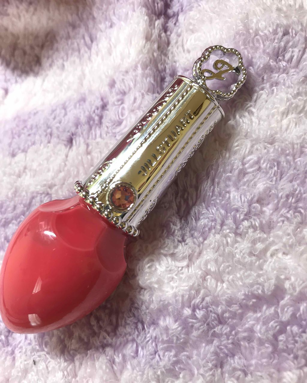 フォーエヴァージューシー オイルルージュ/JILL STUART/口紅を使ったクチコミ（1枚目）