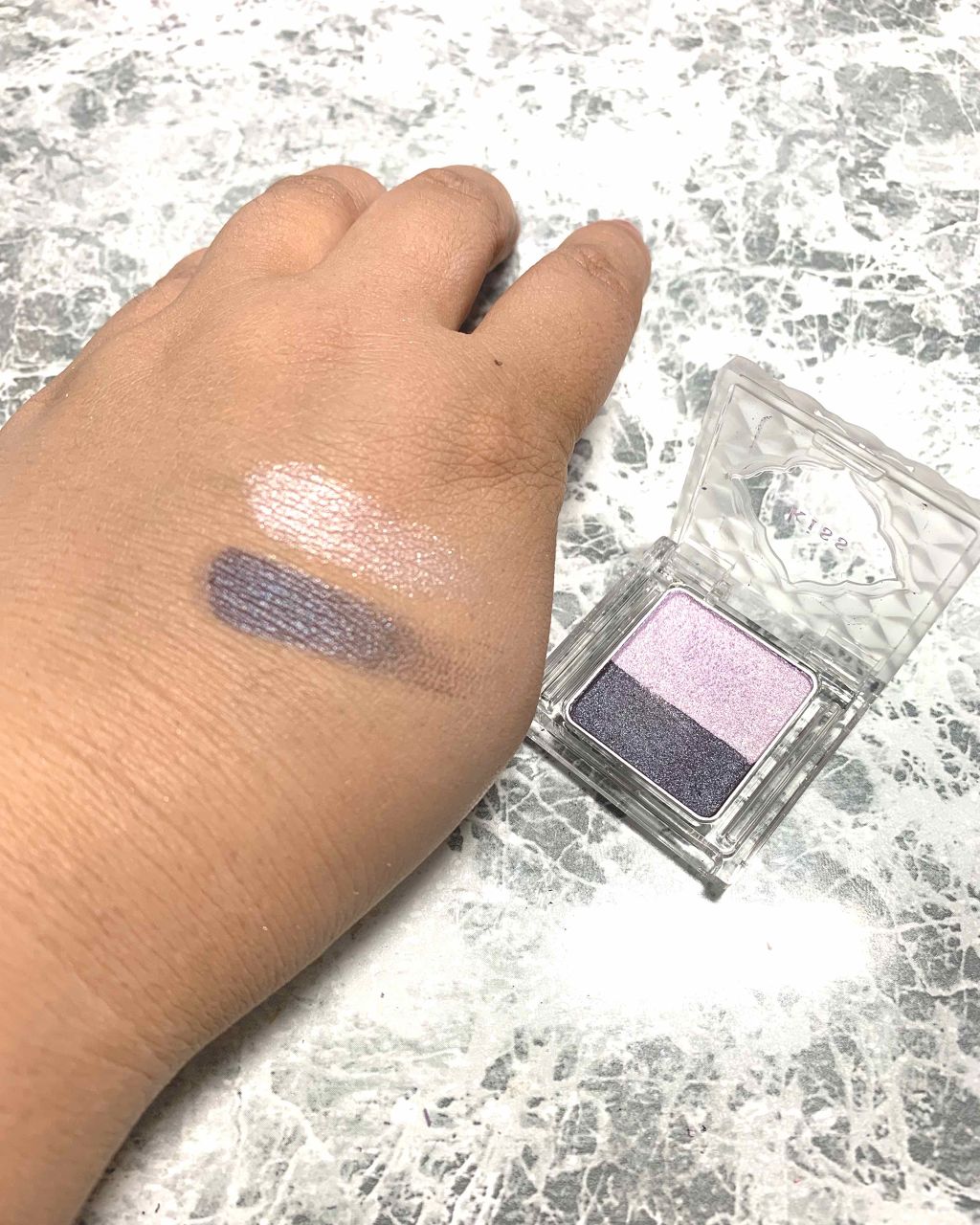 デュアルアイズS/KiSS/アイシャドウパレットを使ったクチコミ(2枚目)