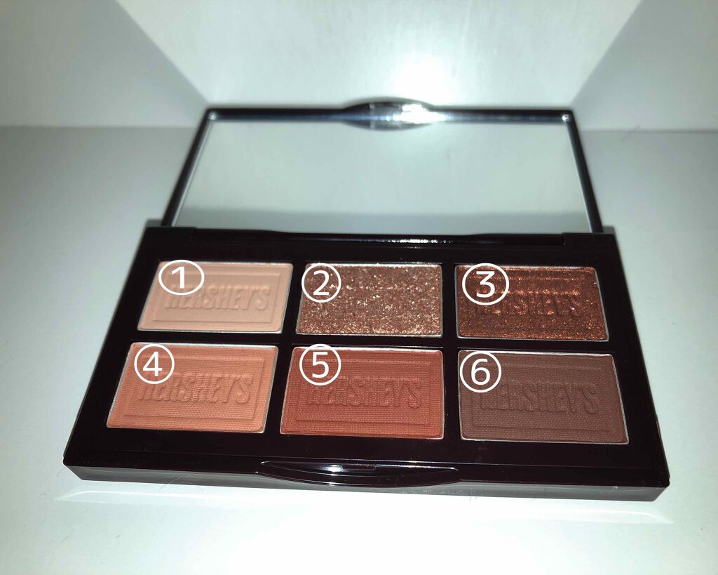 ハーシー プレイカラーアイズミニ/ETUDE/アイシャドウパレットを使ったクチコミ(2枚目)