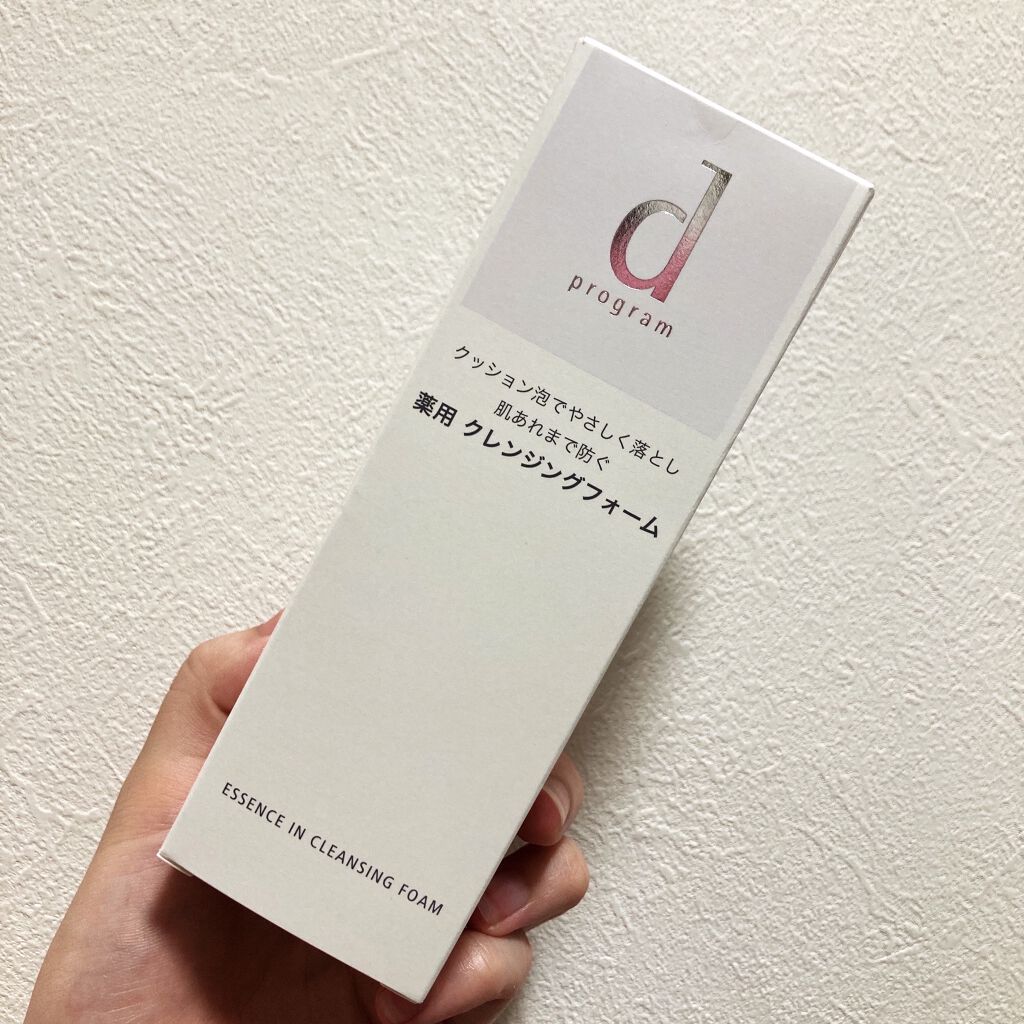 エッセンスイン クレンジングフォーム/d プログラム/洗顔フォームを使ったクチコミ（1枚目）