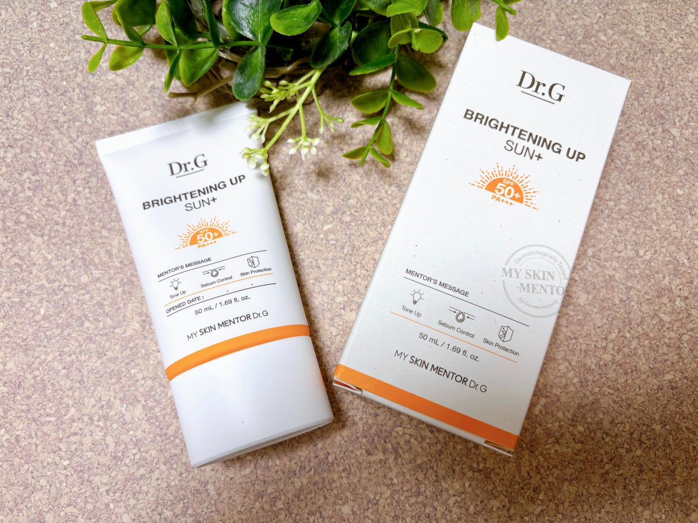 ブライトニングアップサンプラス/Dr.G/日焼け止めクリームを使ったクチコミ(1枚目)