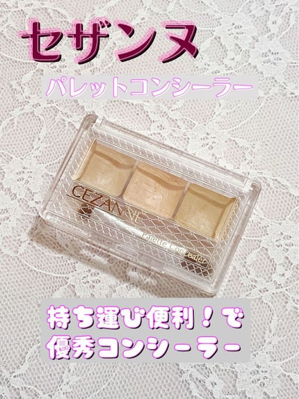 パレットコンシーラー/CEZANNE/パレットコンシーラーを使ったクチコミ(1枚目)