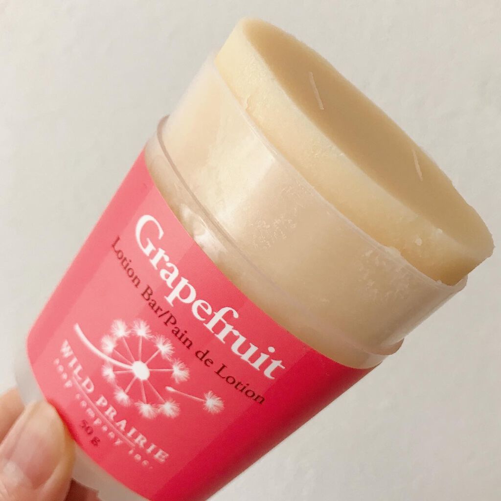 ローションバー グレープフルーツ/Wild Prairie Soap/ボディクリームを使ったクチコミ（2枚目）