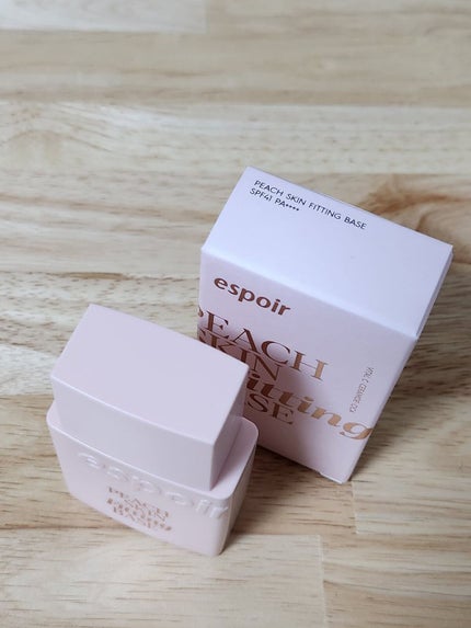 ピーチスキンフィッティングベース/espoir/化粧下地を使ったクチコミ(3枚目)
