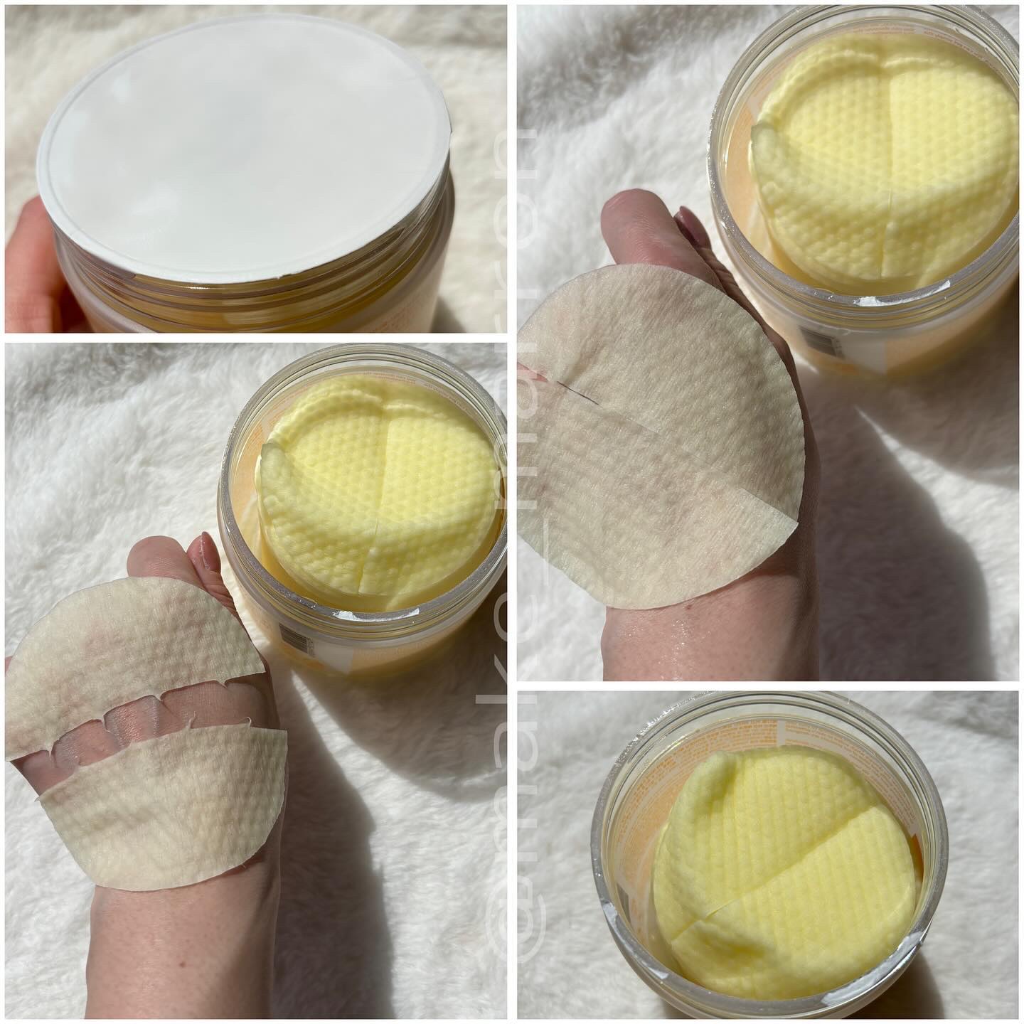 ヴィーガンビタミンブライトニングパッド/MEDIPEEL/トナーパッドを使ったクチコミ（2枚目）