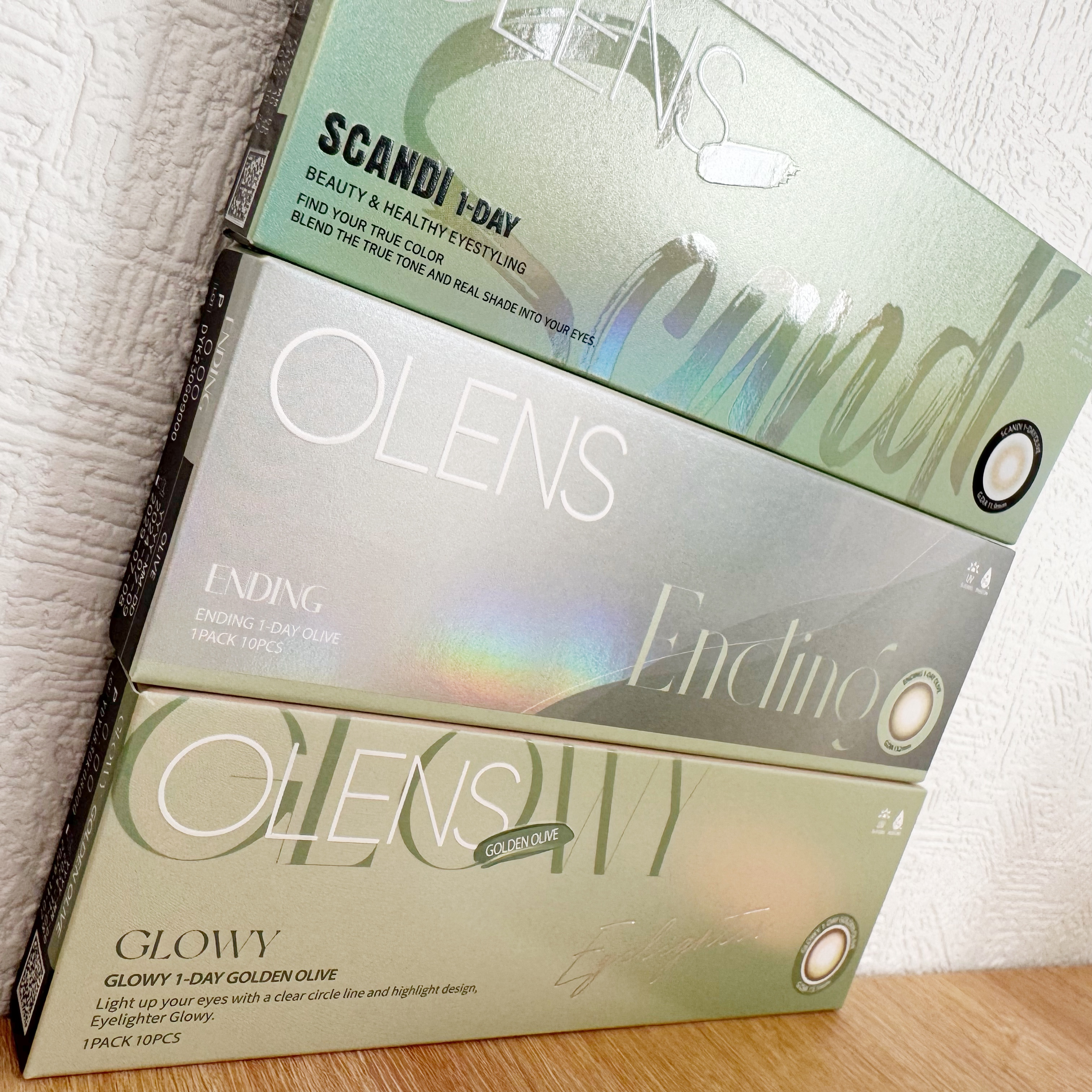 Ending 1day/OLENS/ワンデー（１DAY）カラコンを使ったクチコミ（2枚目）