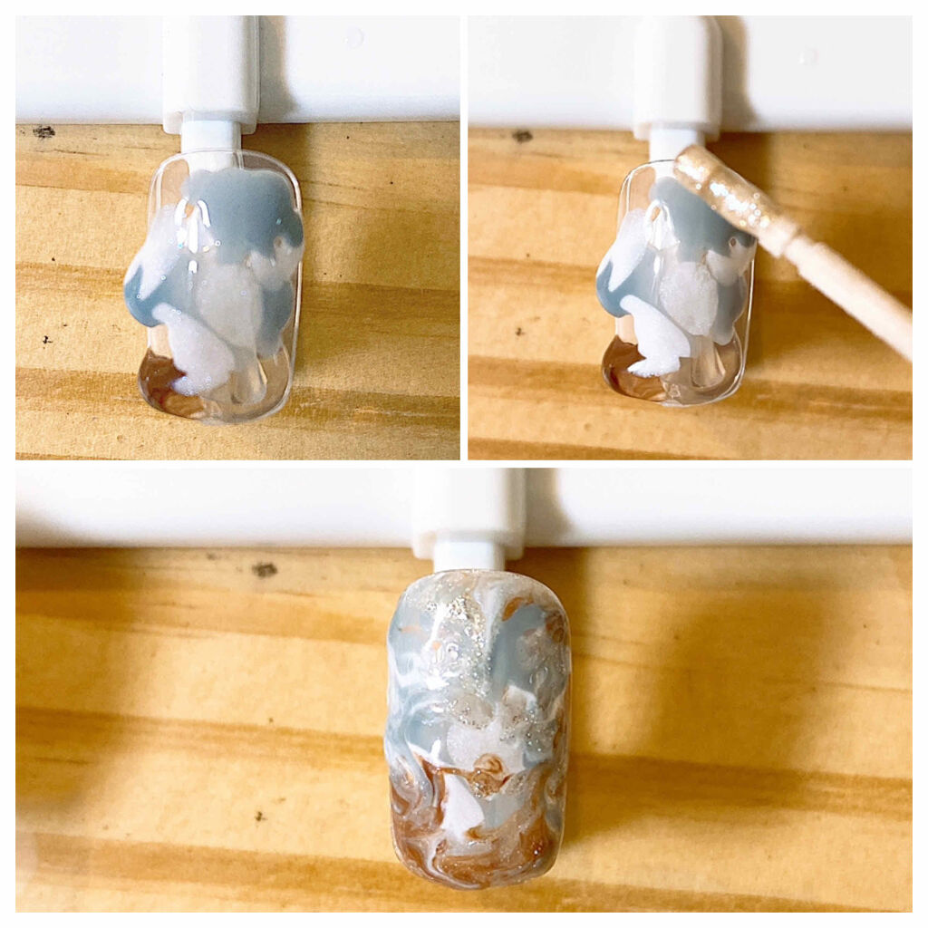 ネイルホリック Chic color WT013/ネイルホリック/マニキュアを使ったクチコミ（3枚目）