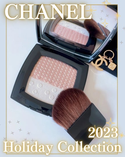CHANEL デュオ プードゥル ルミエールのクチコミ「🌟CHANEL 2023 Holiday Collection🌟
デュオ プードゥル ルミエ.....」(1枚目)