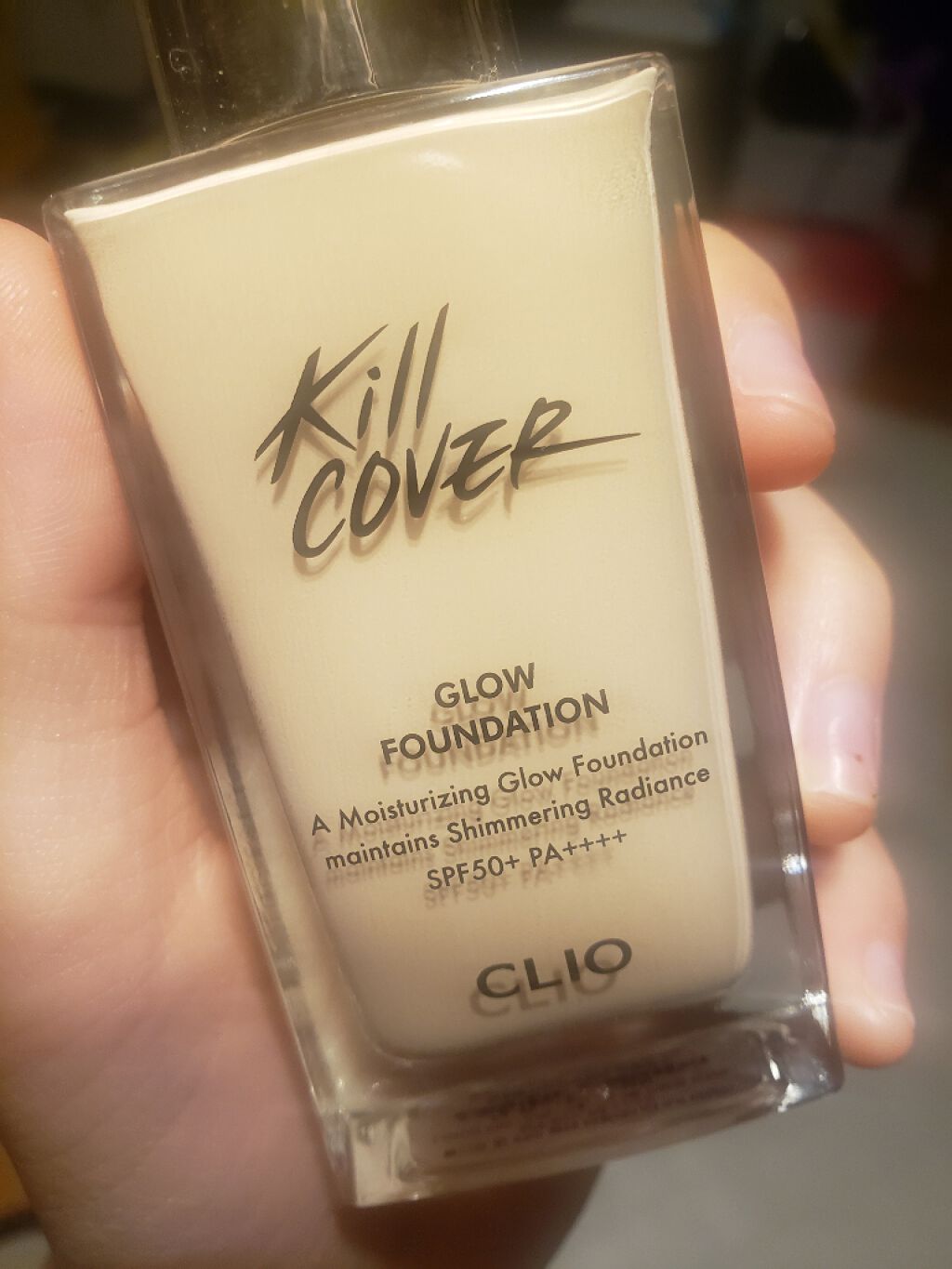 キルカバー グロウ ファンデーション/CLIO/リキッドファンデーションを使ったクチコミ（1枚目）