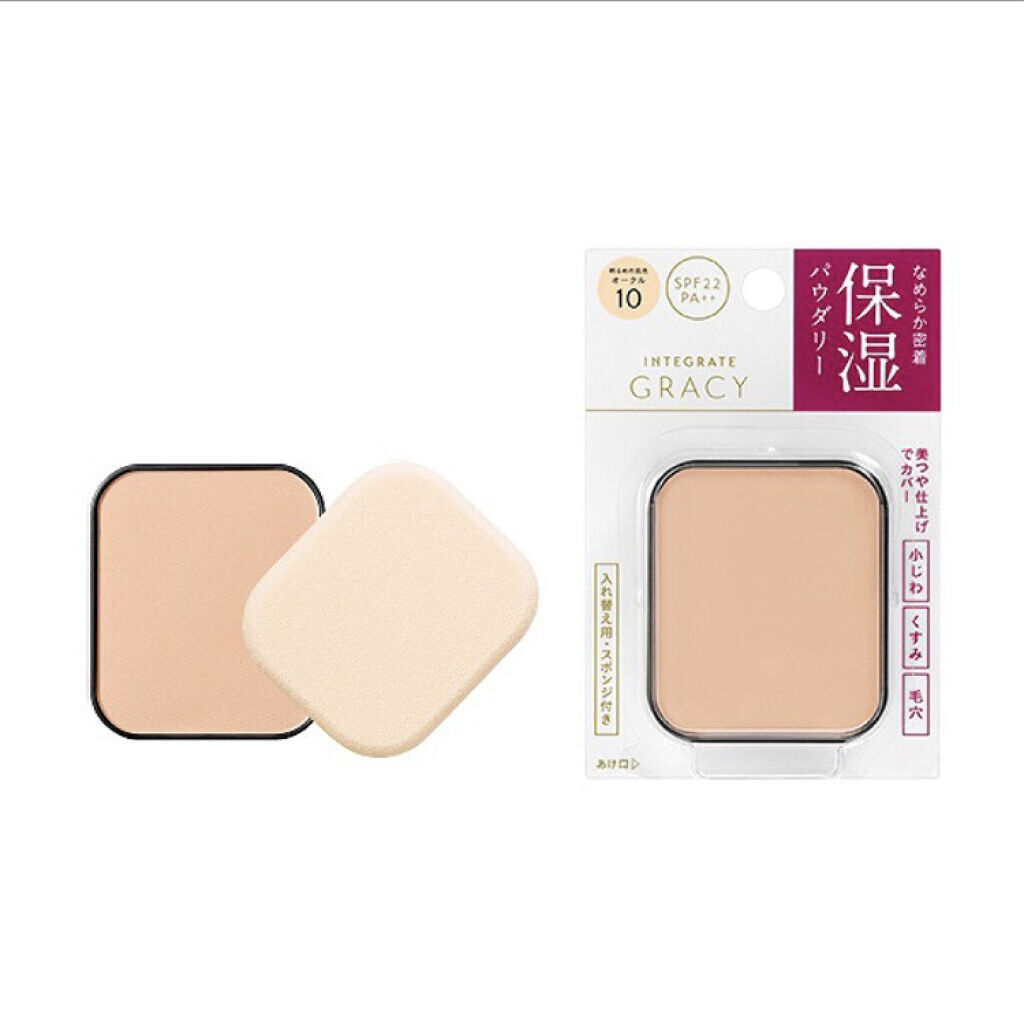 グレイシィ モイストパクトEX レフィルのクチコミ「独断と偏見による勝手にプチプラファンデ比較。

しばらくずっとファンデはエスプリークだったけど.....」（2枚目）