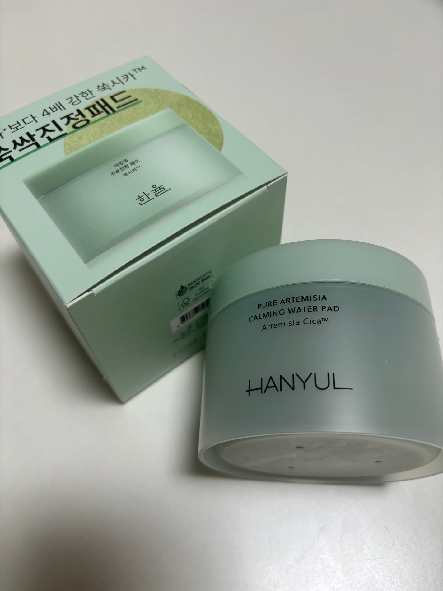 ピュアアルテミシアカーミングパッド/HANYUL(ハンユル)/トナーパッドを使ったクチコミ(1枚目)