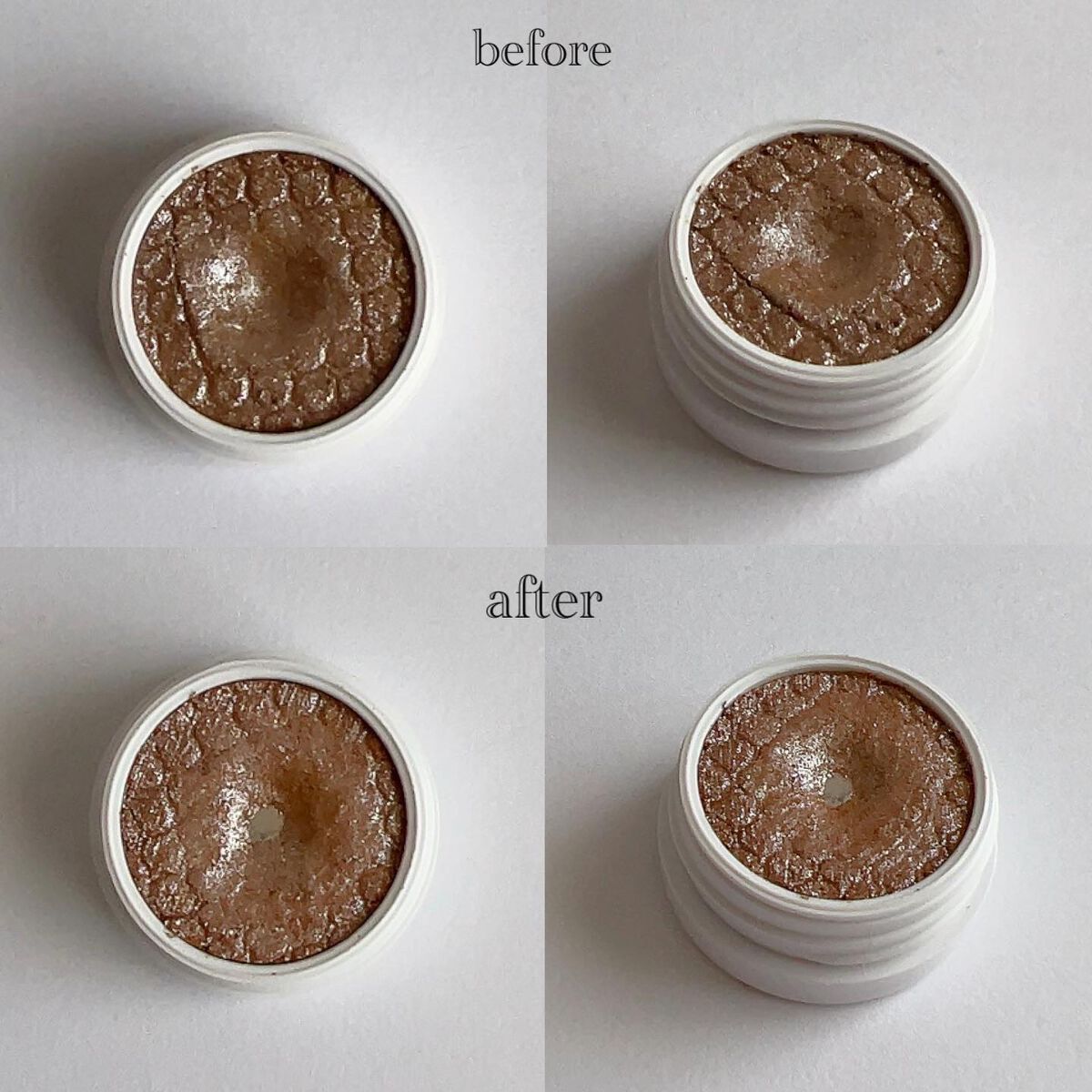 シェードシフター デュオクロム アイシャドウ ライト ビフォア ユア アイズ/M・A・C/単色アイシャドウを使ったクチコミ（2枚目）