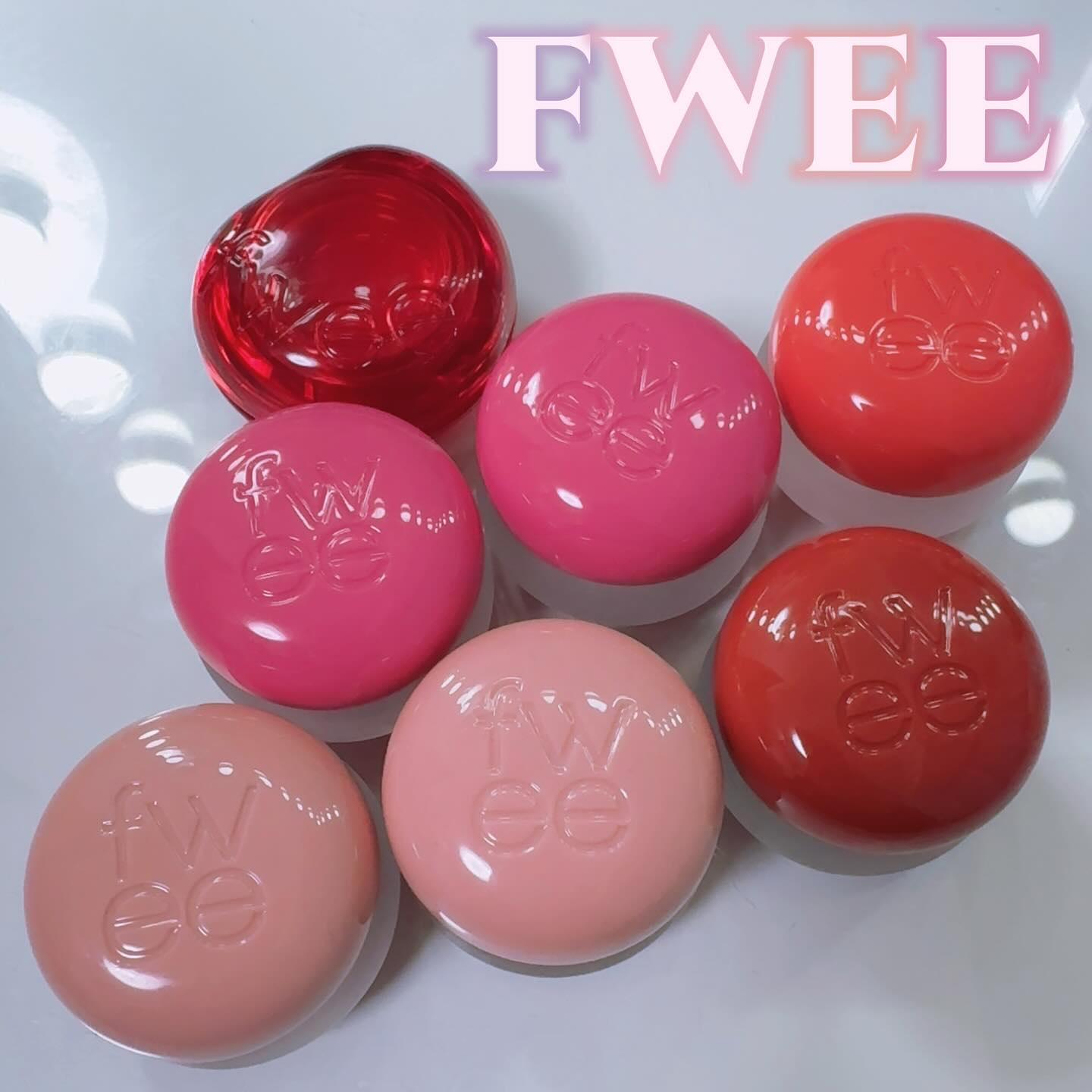 リップアンドチーク ブラーリープリンポット/fwee/口紅を使ったクチコミ（1枚目）