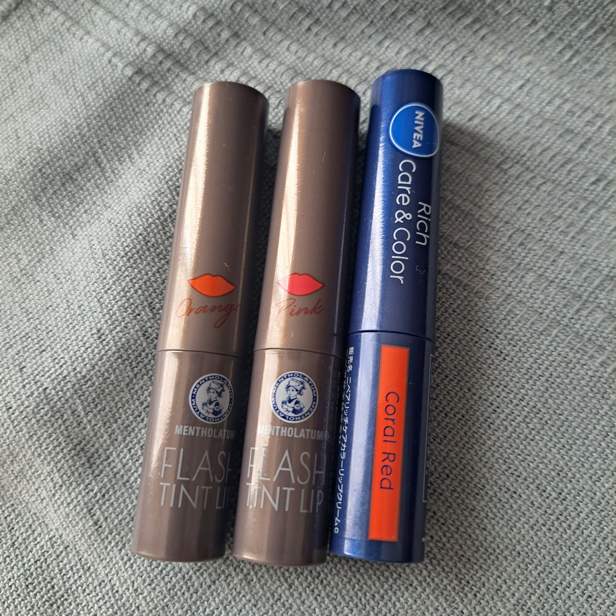 ニベア リッチケア＆カラーリップ/ニベア/リップクリームを使ったクチコミ（3枚目）