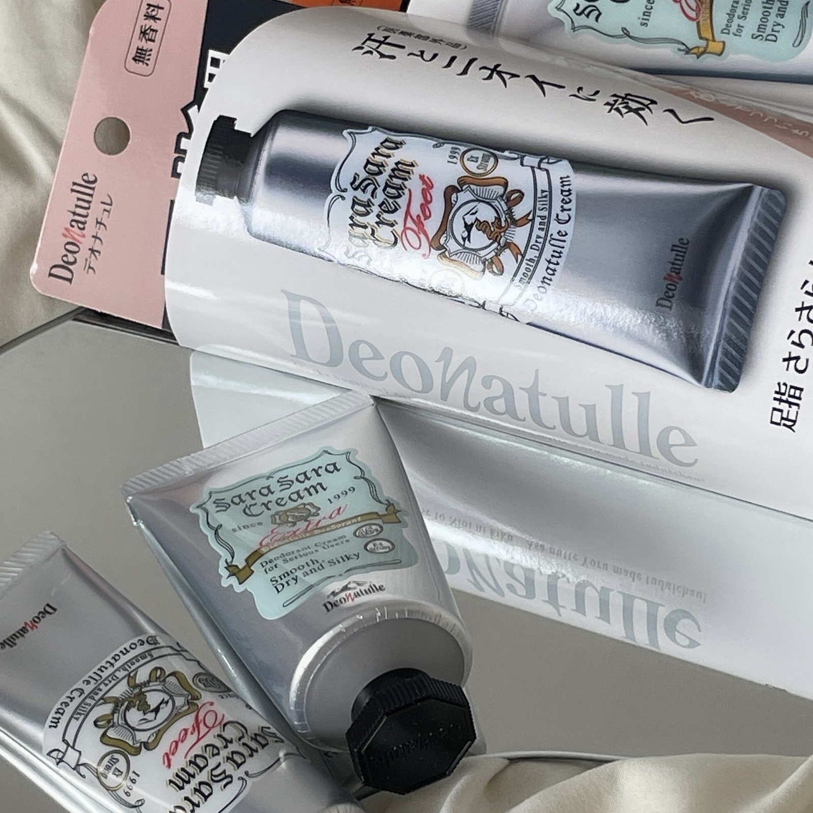 薬用足指さらさらクリーム/デオナチュレ/デオドラント・制汗剤を使ったクチコミ（1枚目）