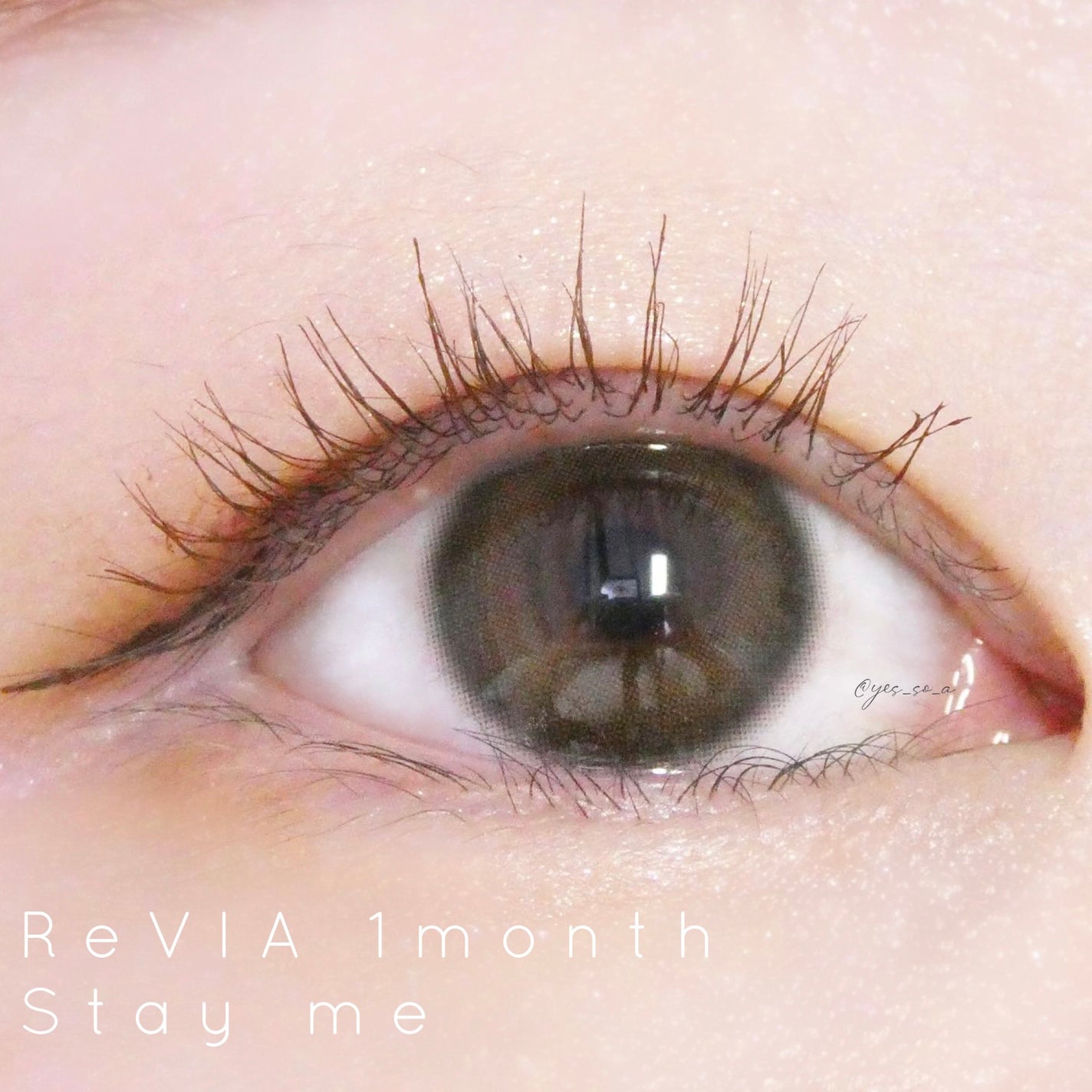 ReVIA 1month/ReVIA/1ヶ月(1MONTH)カラコンを使ったクチコミ(1枚目)