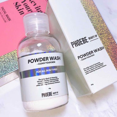 POWDER WASH/PHOEBE BEAUTY UP/洗顔パウダーを使ったクチコミ（1枚目）