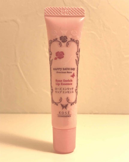 ローズエンリッチリップエッセンス/ハッピーバスデイ プレシャスローズ/リップ美容液を使ったクチコミ(1枚目)