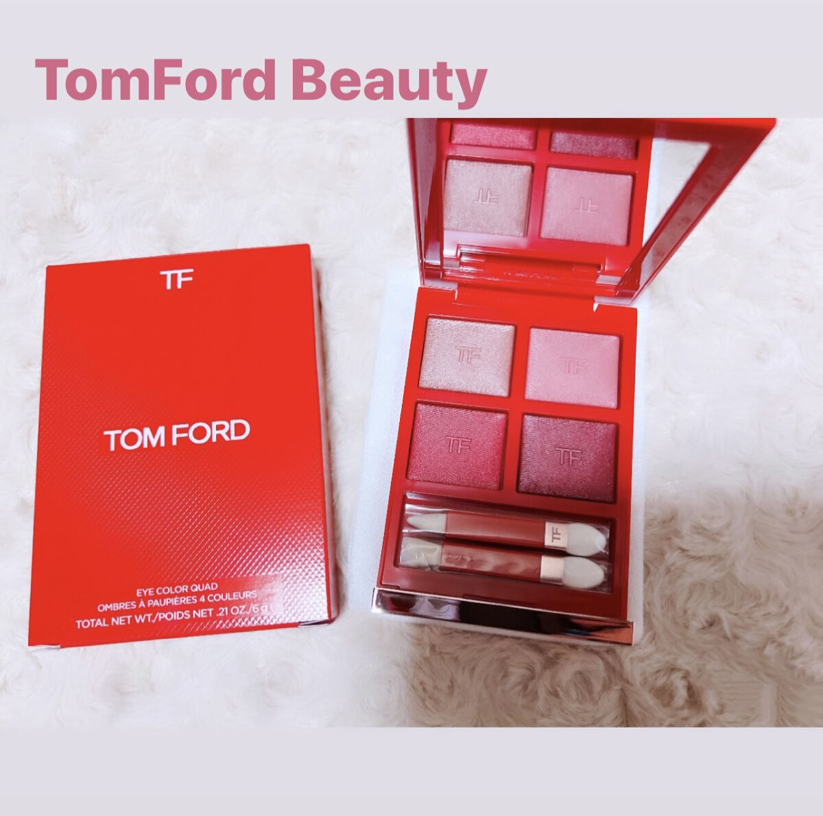 アイ カラー クォード/TOM FORD BEAUTY/アイシャドウパレットを使ったクチコミ（1枚目）