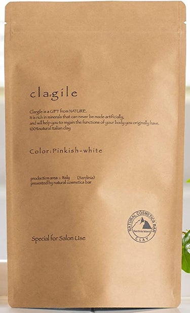 clargile pinkish White clargile