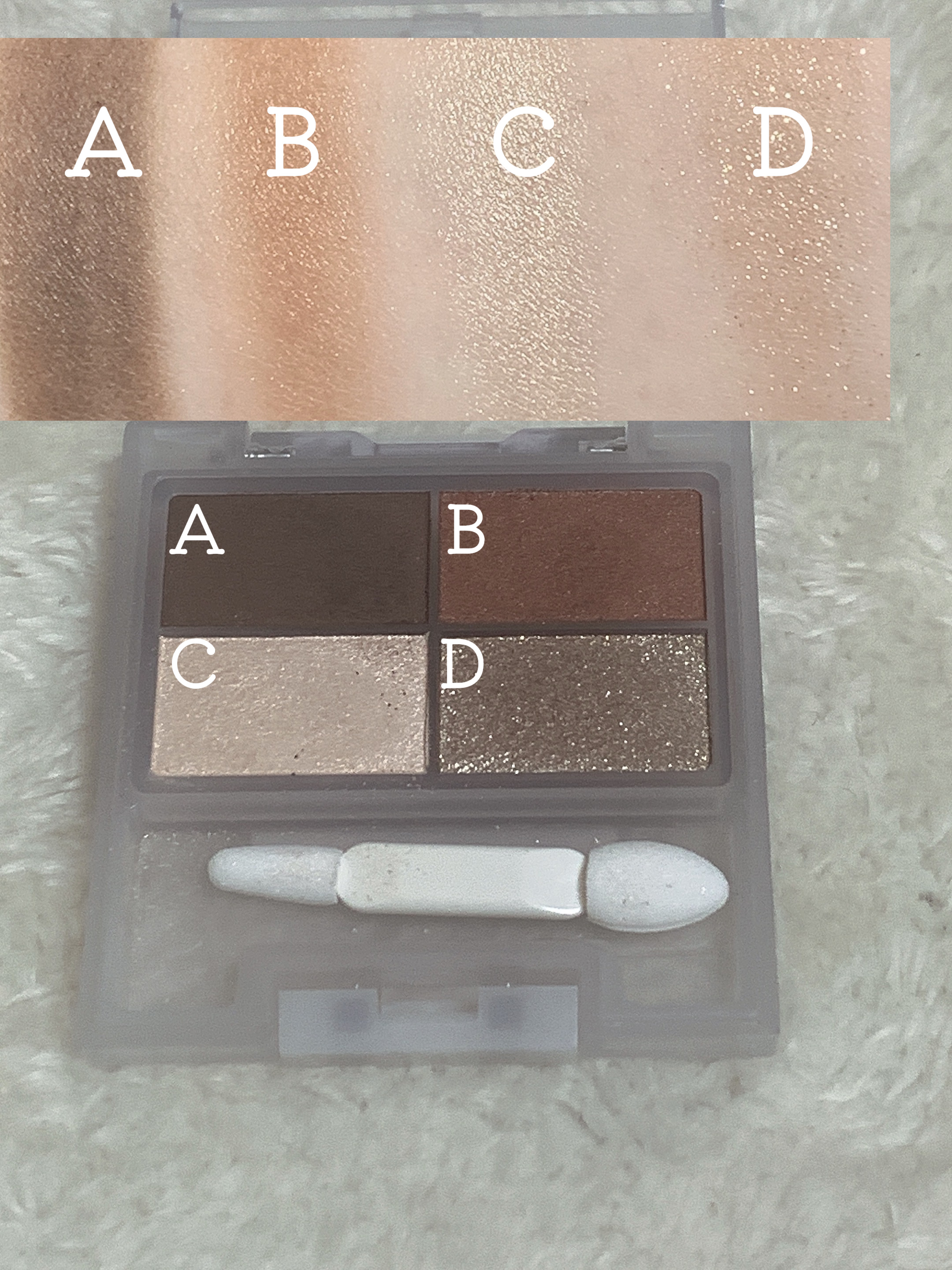 フェイスカラーパレット 500 シュガースポット/チャコット・コスメティクス/アイシャドウパレットを使ったクチコミ（2枚目）