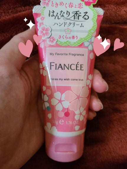 ハンドクリーム さくらの香り N/フィアンセ/ハンドクリームを使ったクチコミ(1枚目)