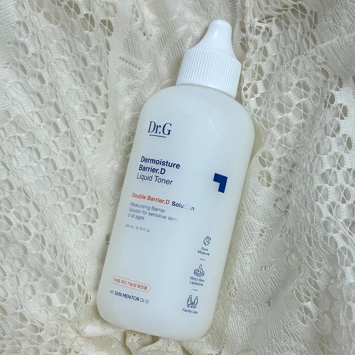 ザモイスチャーバリアDリキッドトナー/Dr.G/化粧水を使ったクチコミ(4枚目)