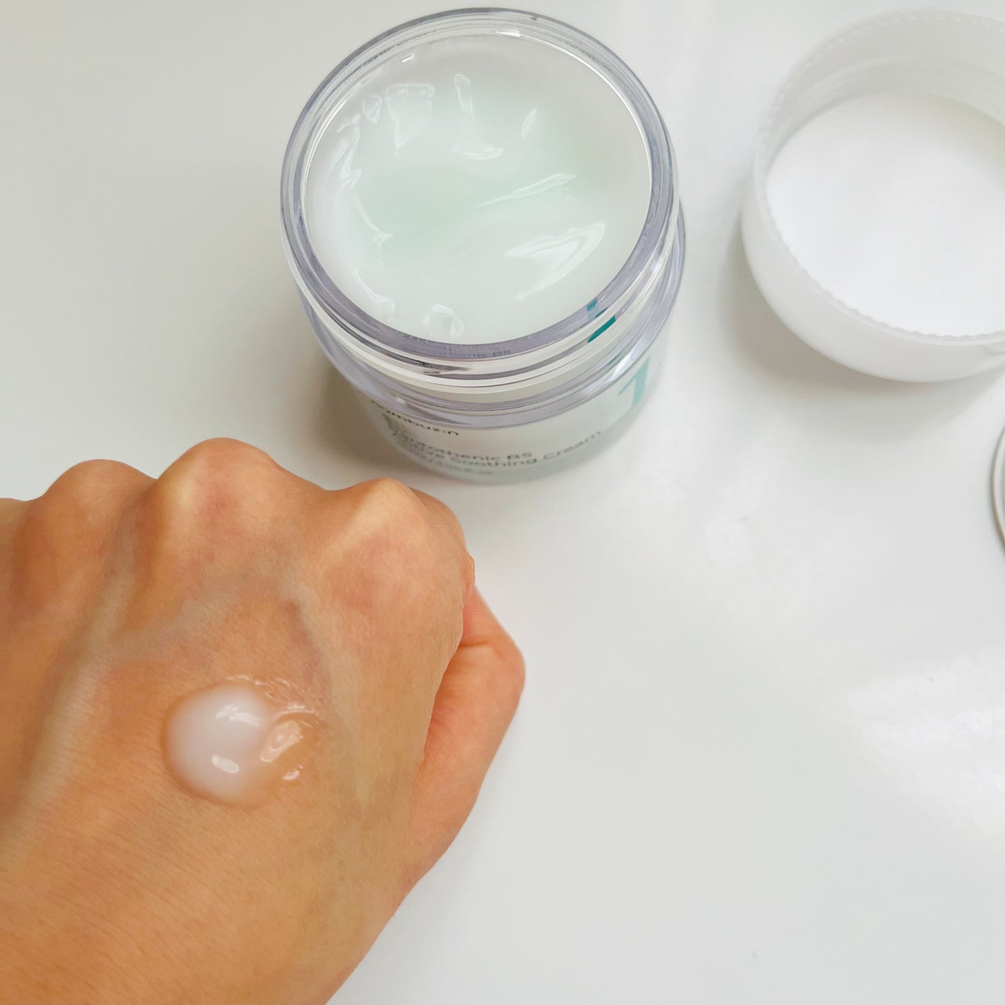 1番 塗るパントテン酸スージングクリーム/numbuzin/フェイスクリームを使ったクチコミ(3枚目)